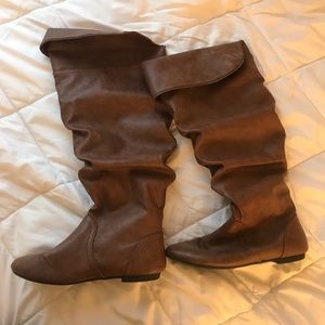 Brown boots